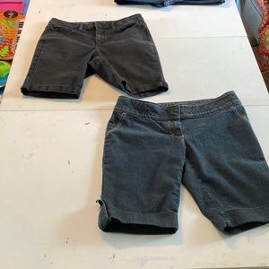 2 pairs Women’s Jean Shorts 10P